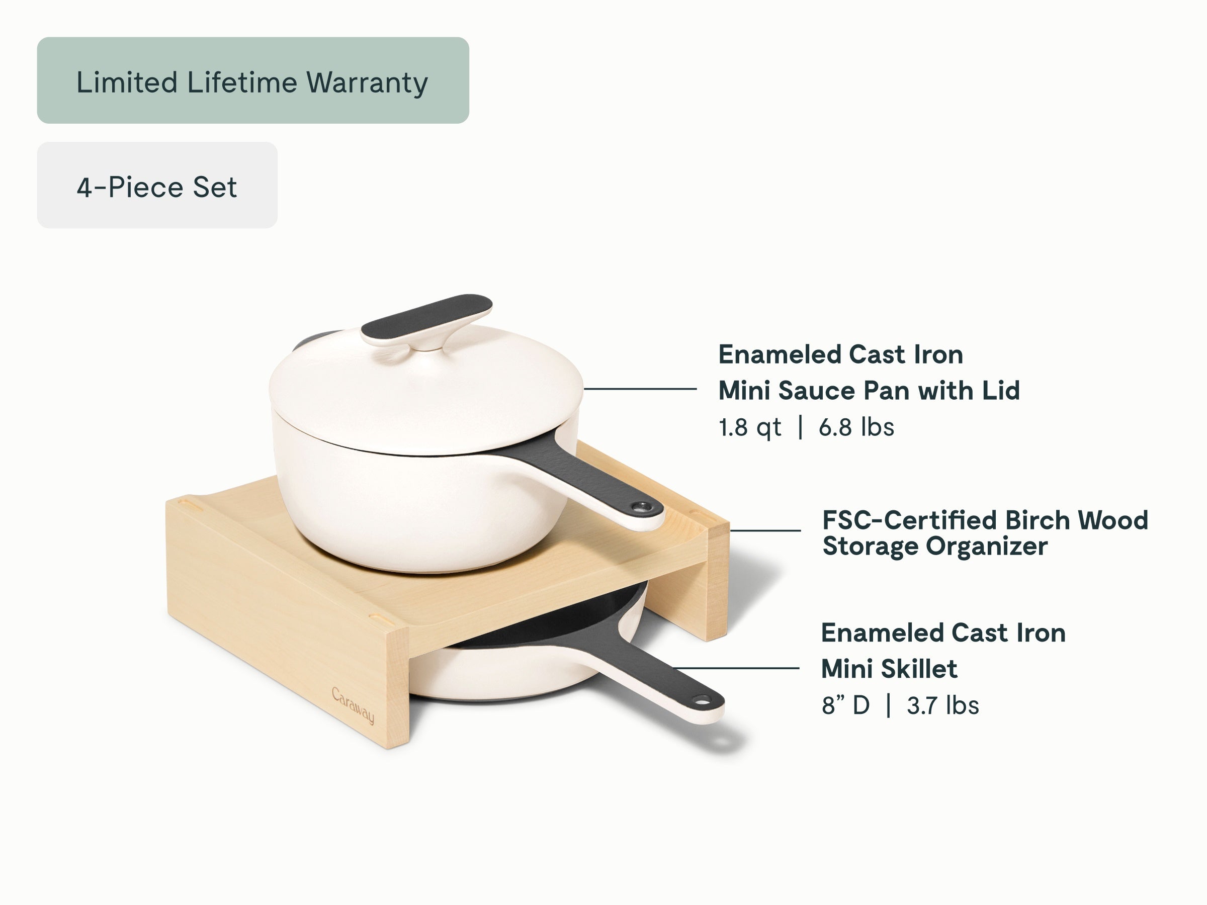 Enameled Cast Iron Mini Duo - Image 2