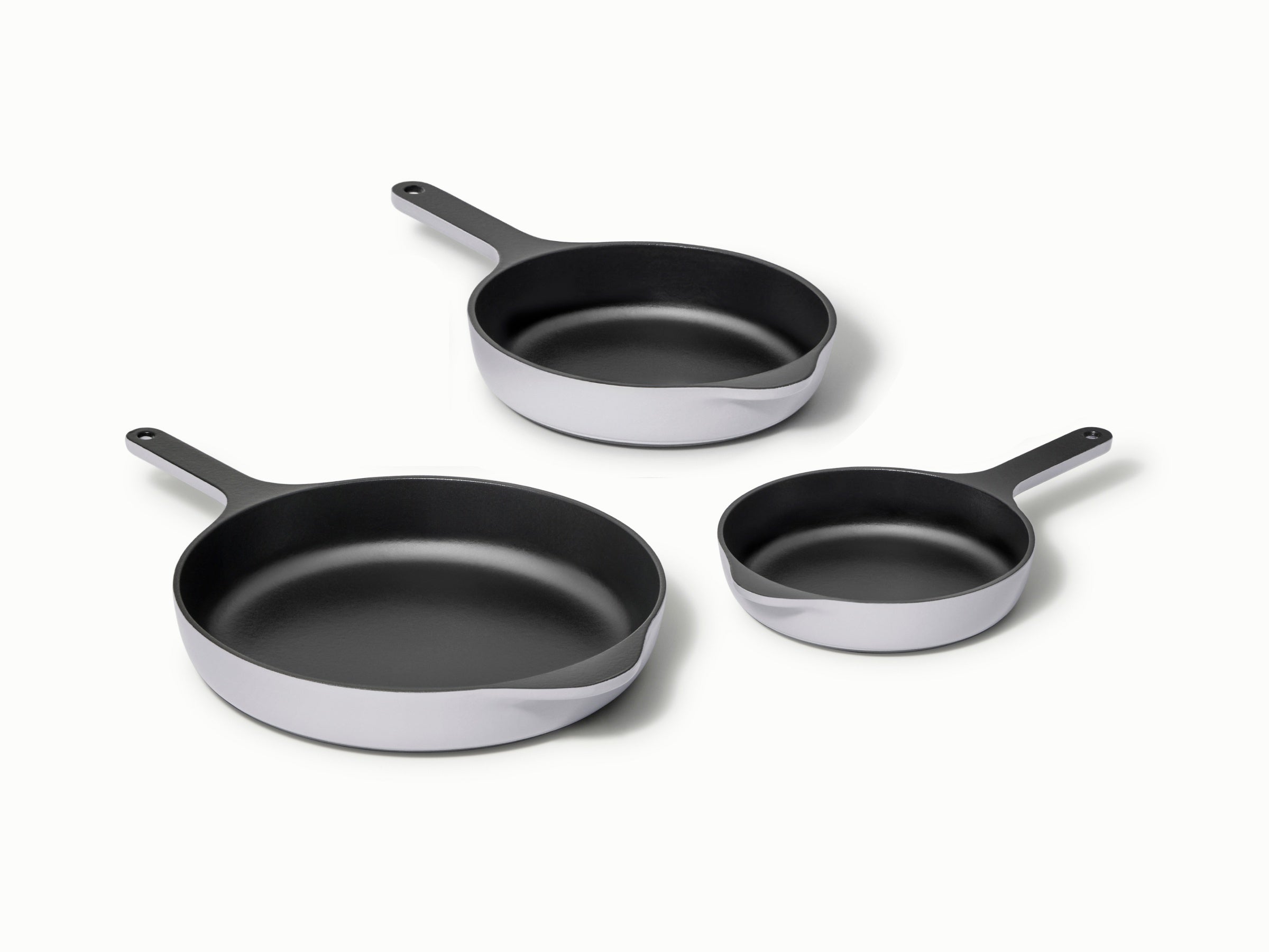 Enameled Cast Iron Skillet Trio - Image 9
