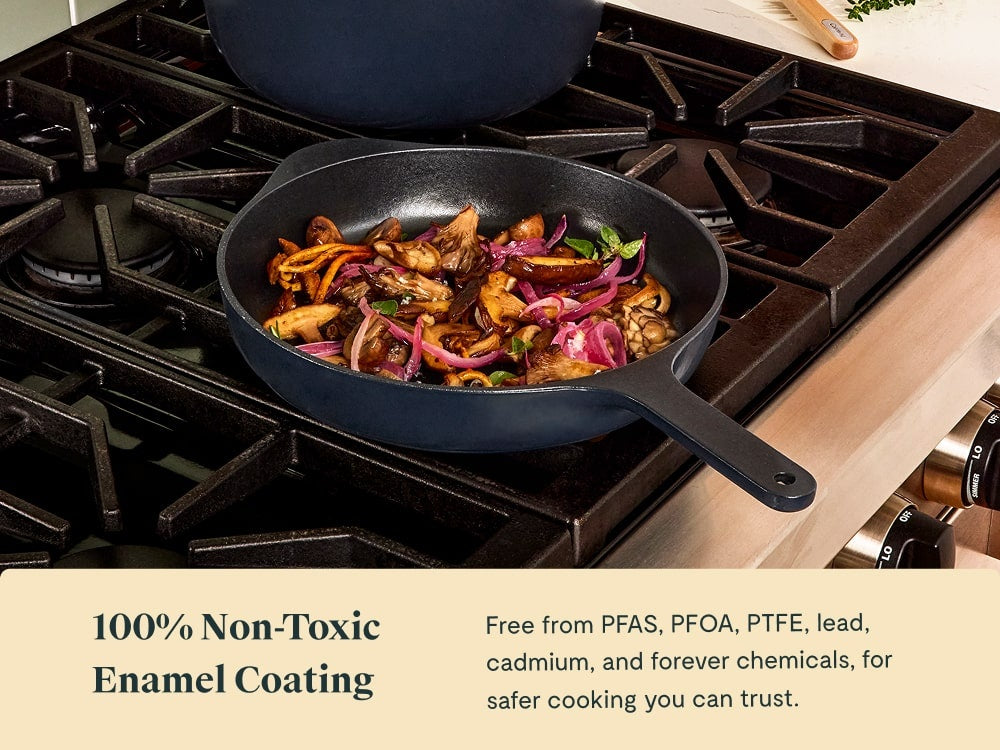 Enameled Cast Iron Skillet Trio - Image 3