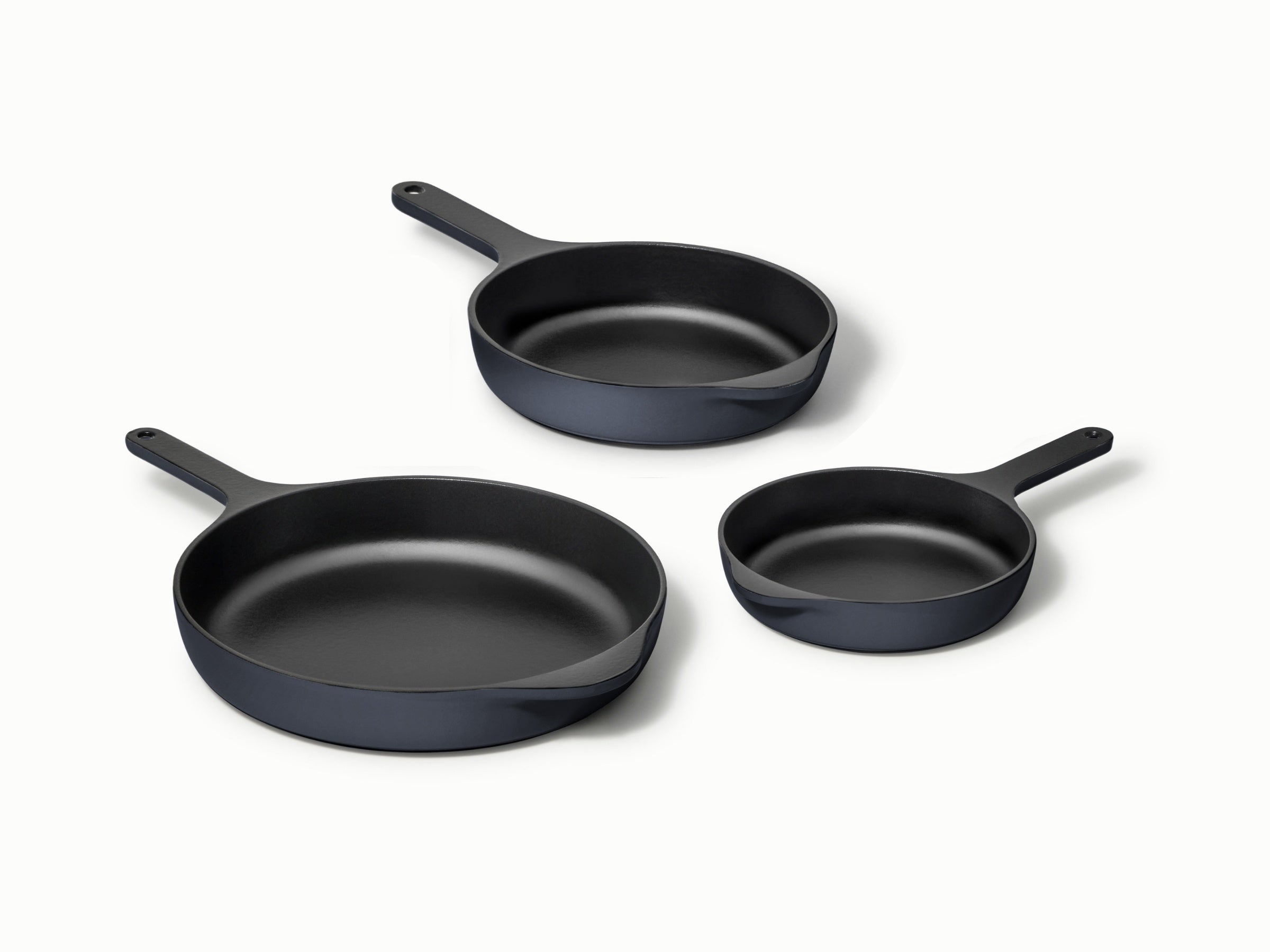 Enameled Cast Iron Skillet Trio - Image 7
