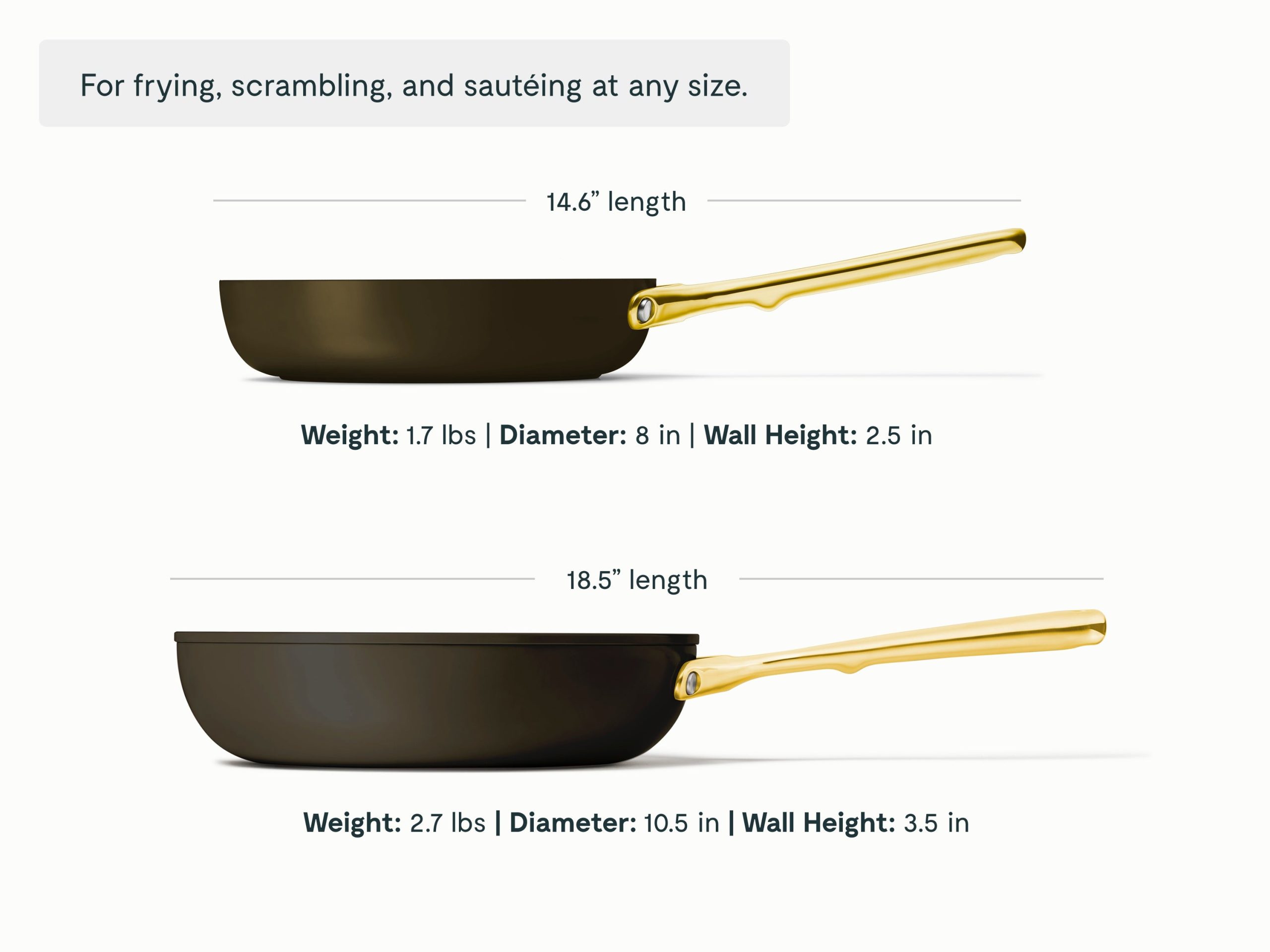 Fry Pan Trio with Glass Lids - Image 24