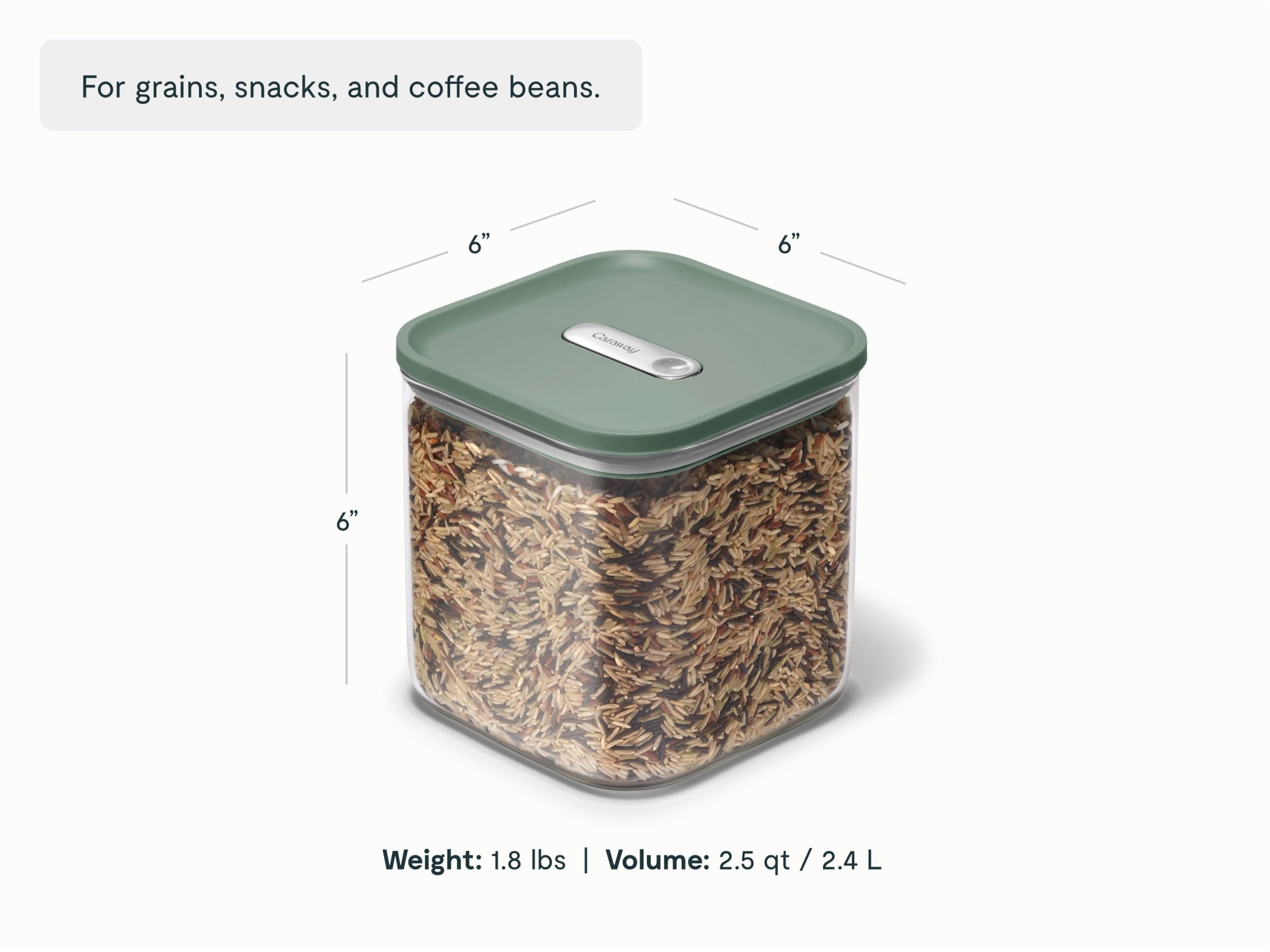 Medium Glass Airtight Container 4-pack - Image 12