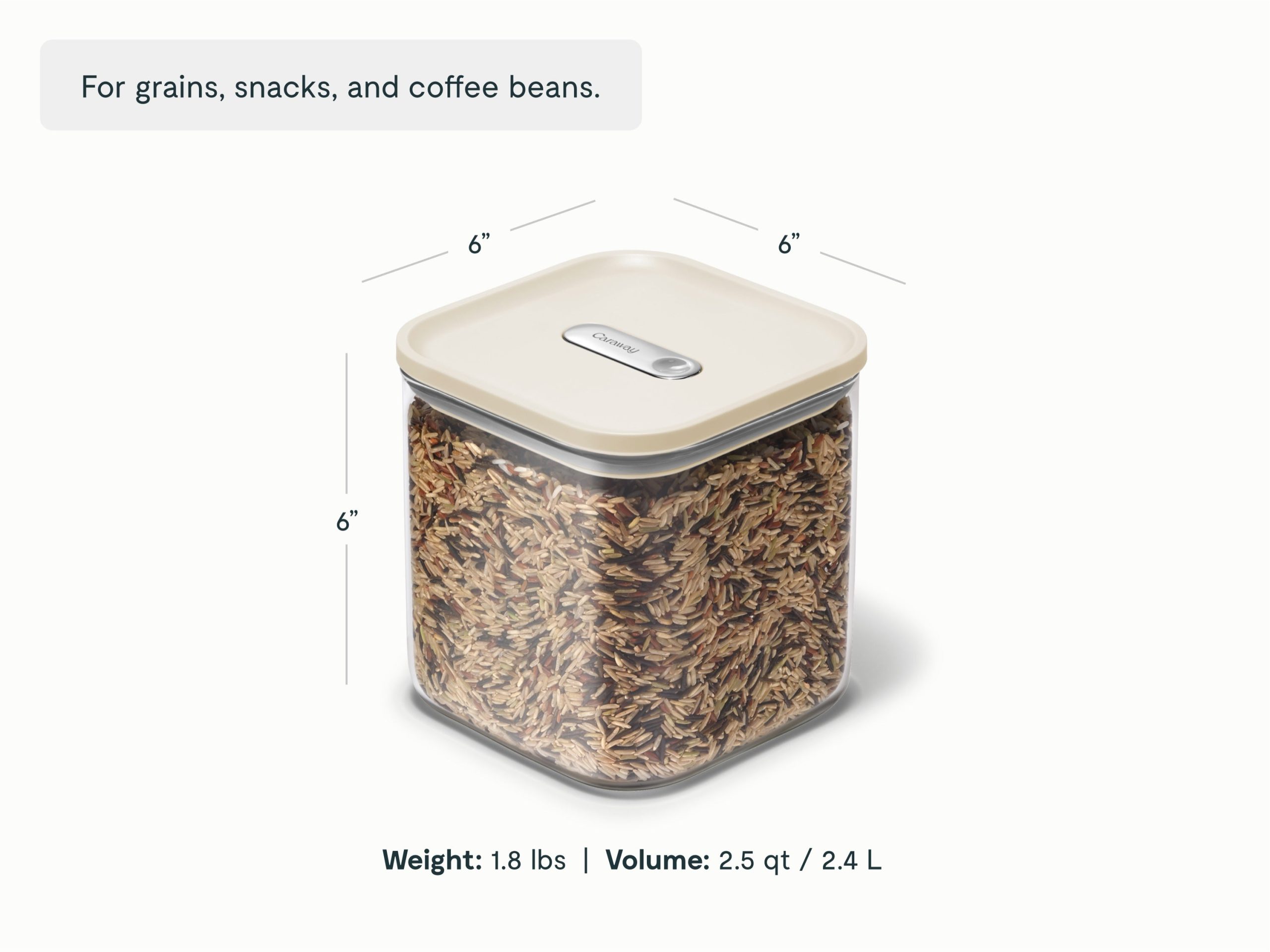 Medium Glass Airtight Container 8-pack - Image 2