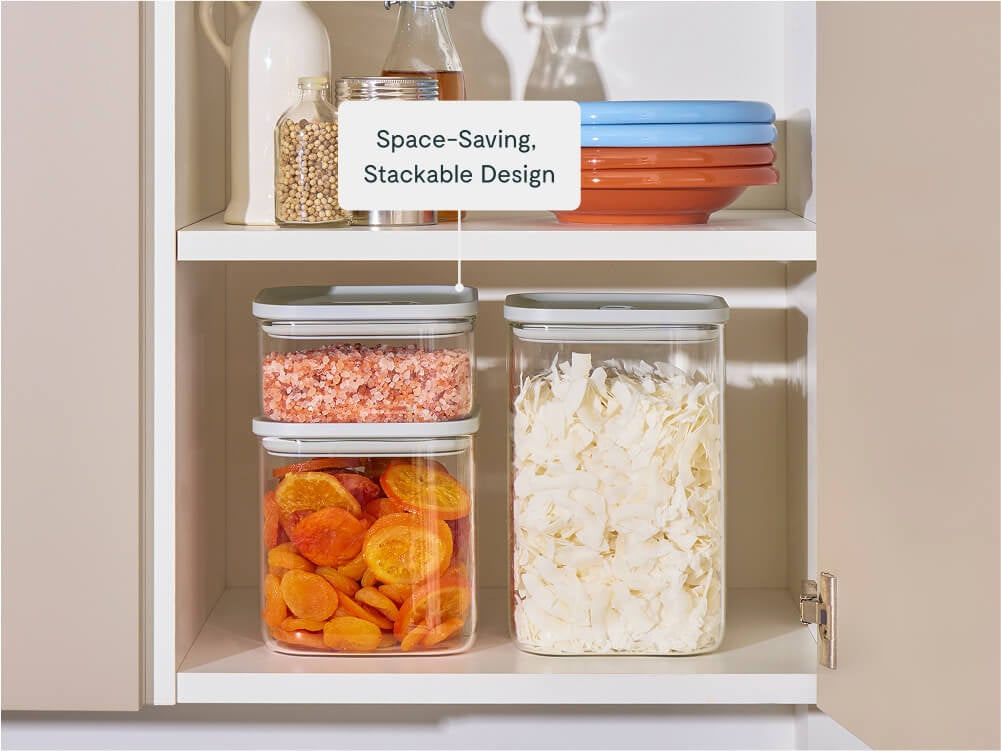 Medium Glass Airtight Container 8-pack - Image 6