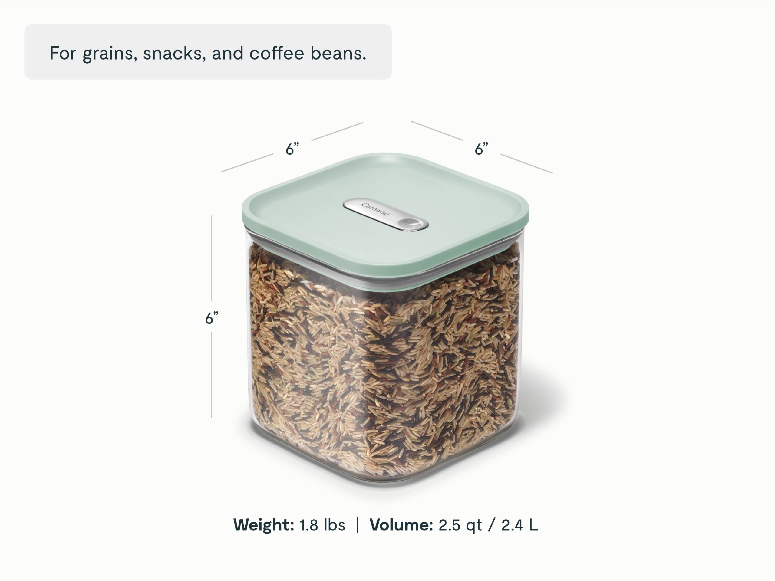 Medium Glass Airtight Container - Image 16