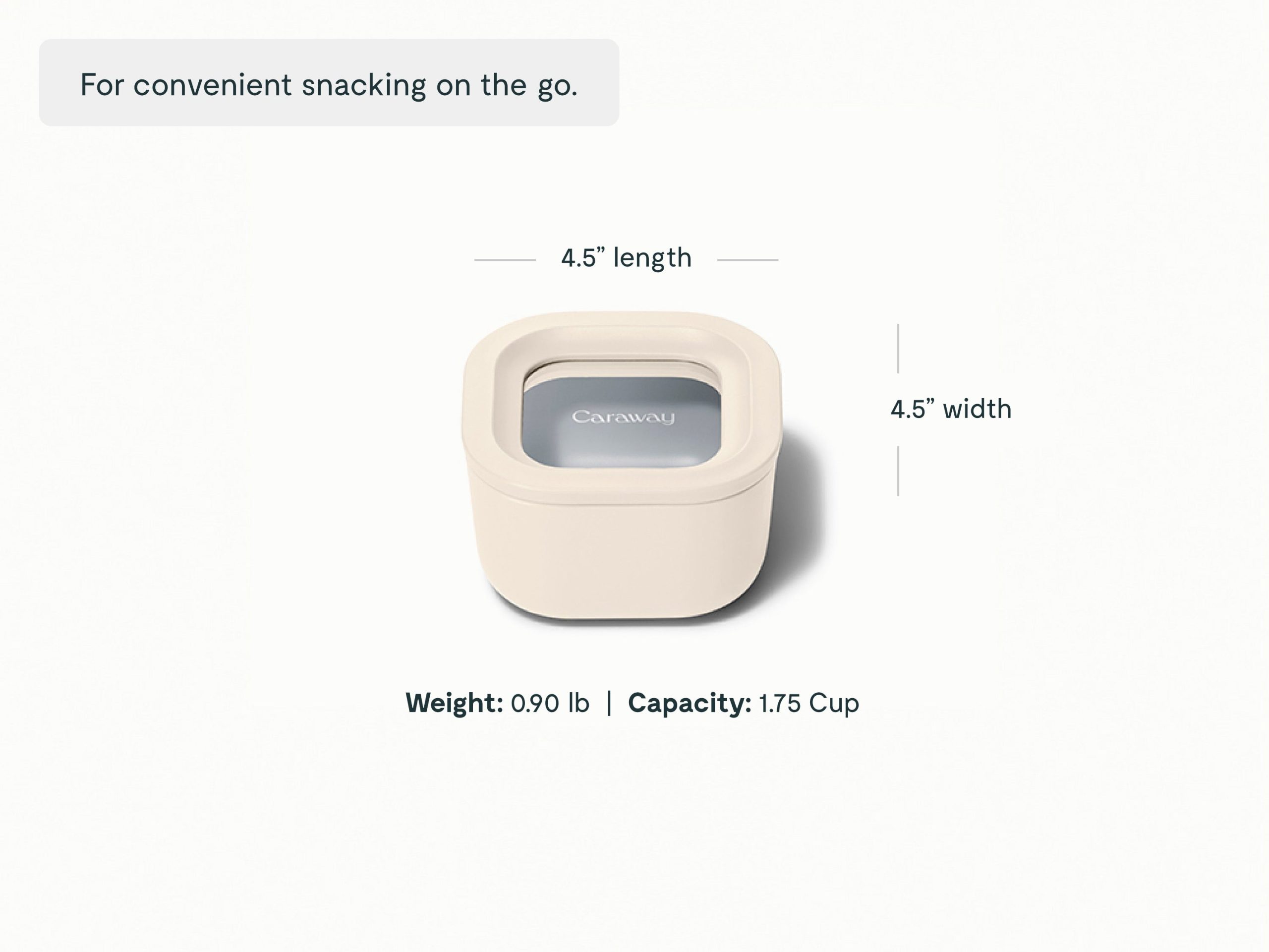 Mini Square Container 4-pack - Image 2