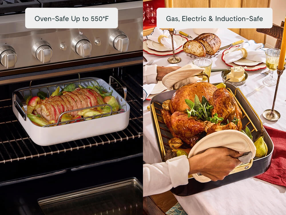 Roasting Pan with Rack - Image 4
