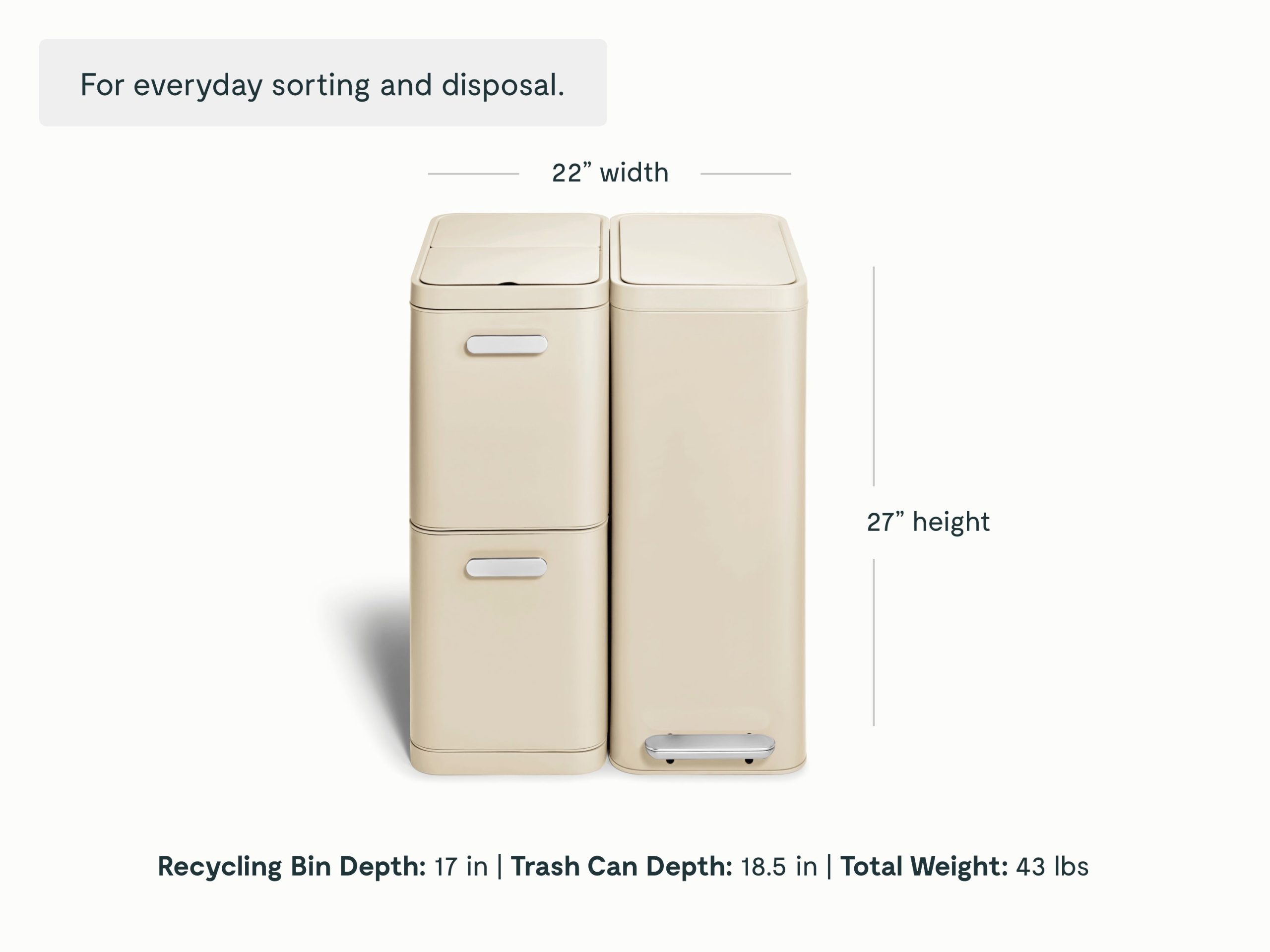 Trash & Recycling Duo (Slim) - Image 2
