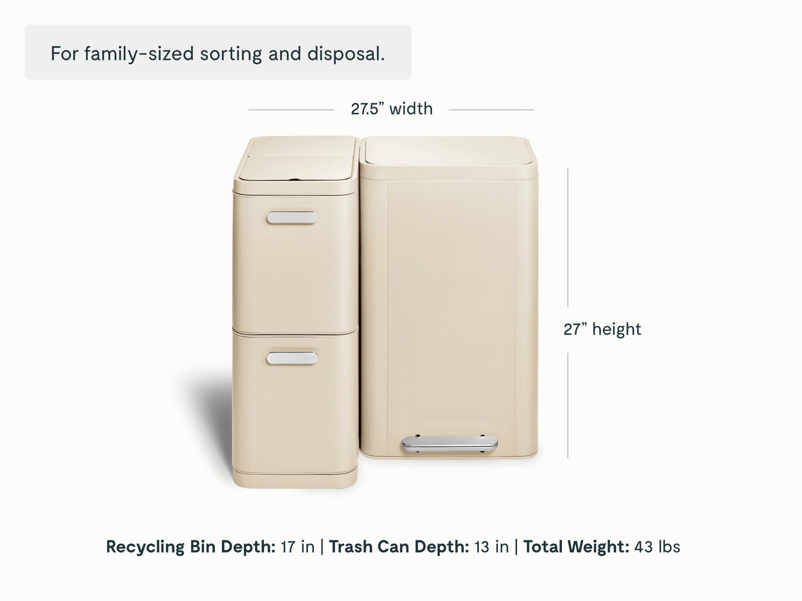 Trash & Recycling Duo (Rectangular) - Image 2